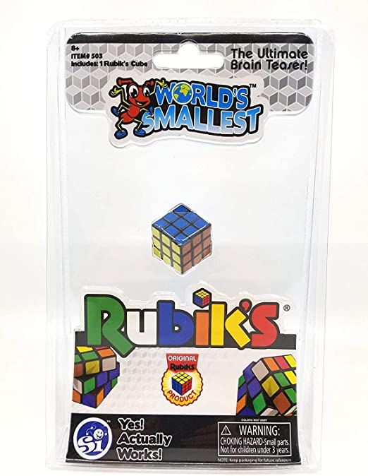 Toy World's Smallest Rubiks Small-hotRAGS.com