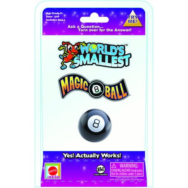 Toy World's Smallest Magic 8 Ball-hotRAGS.com
