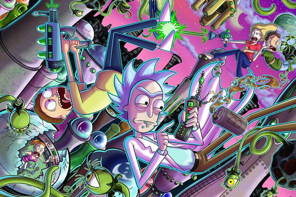 Poster Rick & Morty Chaos-hotRAGS.com