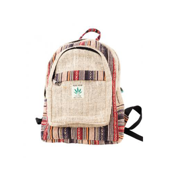 Backpack Hemp Stripe - Each Unique-hotRAGS.com