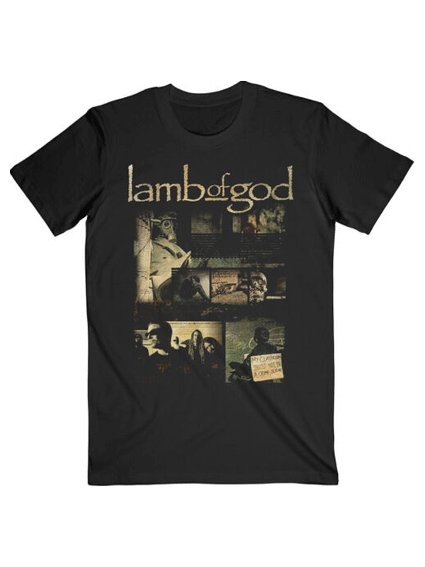 T Shirt Lamb Of God Album Collage-hotRAGS.com