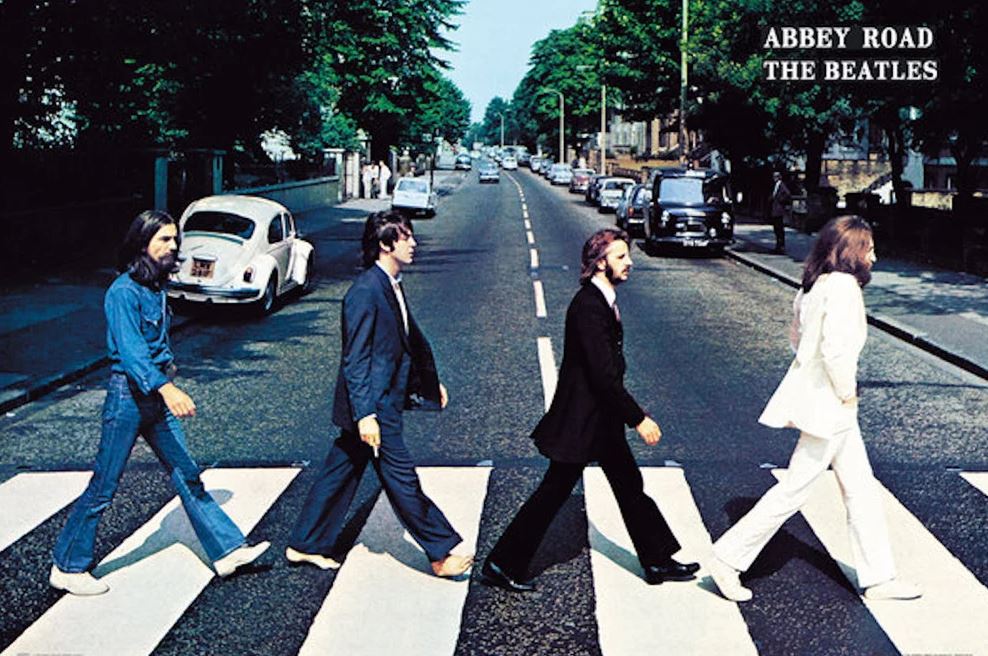 Poster - Beatles Abbey Road-hotRAGS.com