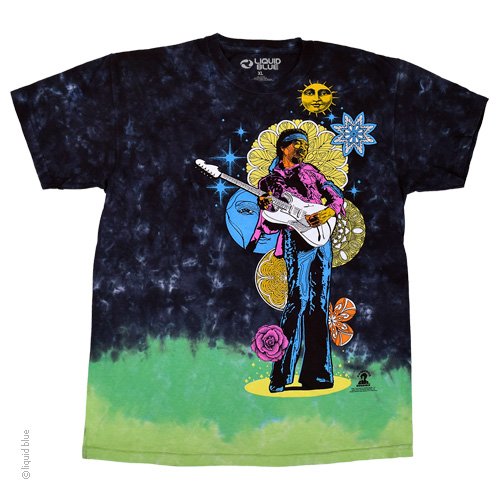 T Shirt Jimi Hendrix Shrooms-hotRAGS.com
