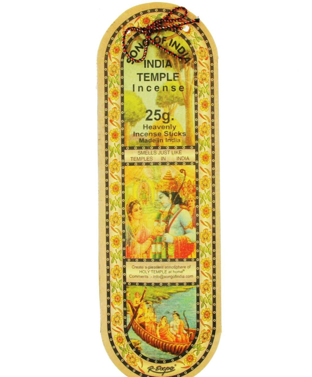 India Temple - Song Of India - Incense 25grams-hotRAGS.com