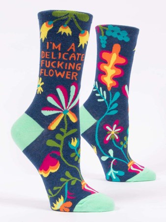 Socks Delicate Fuckng Flower-hotRAGS.com