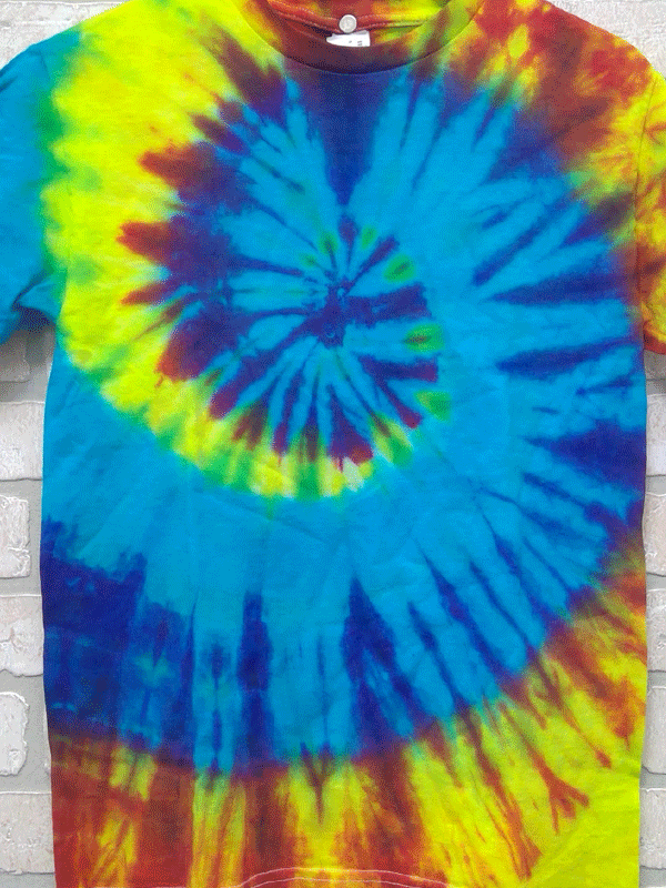 T Shirt Tie Dye Rainbow-hotRAGS.com