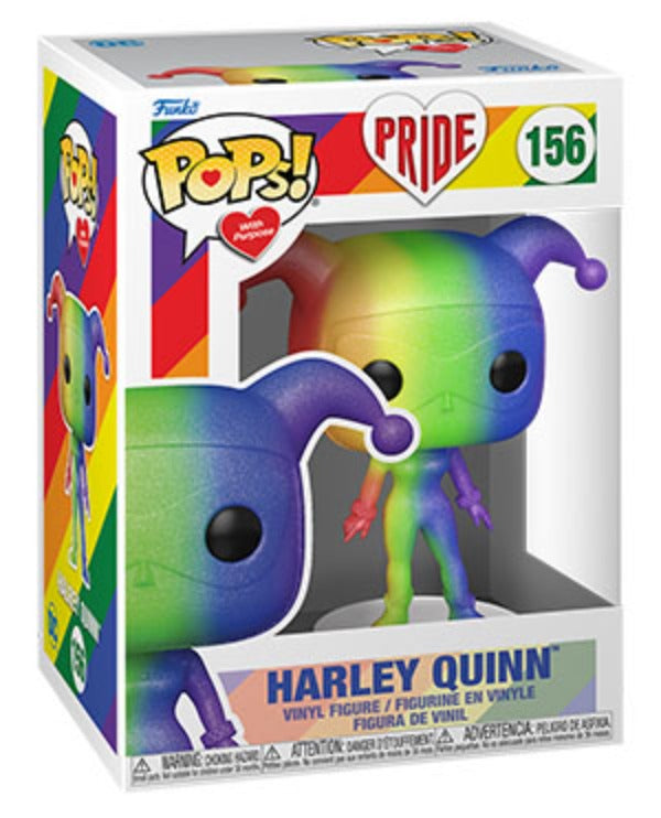 Funko Pop Harley Quinn Pride-hotRAGS.com