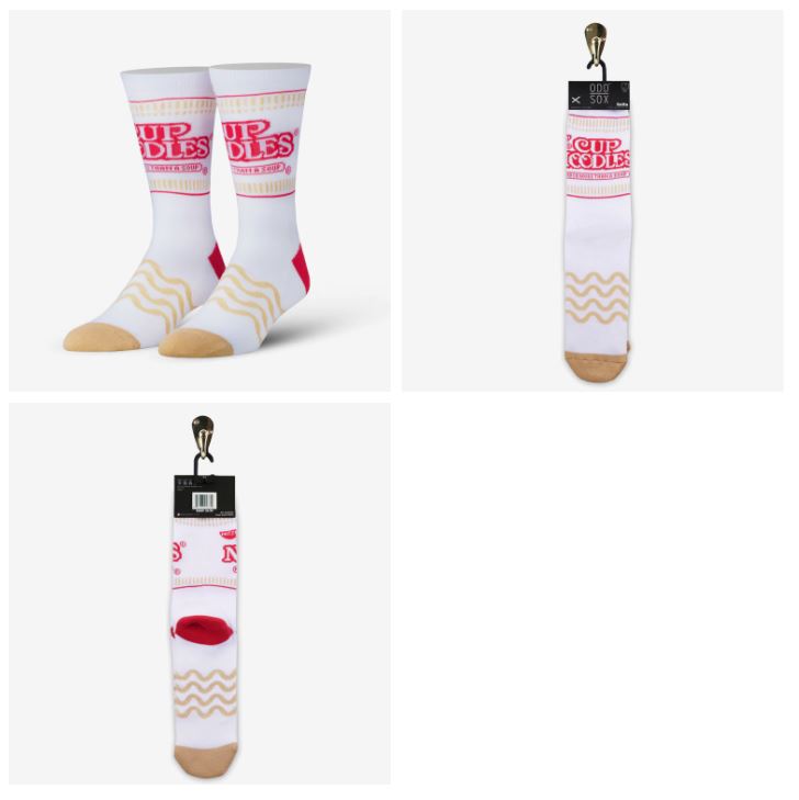 Cup of Noodles Crew Socks-hotRAGS.com