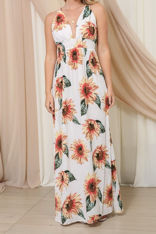 Dress Maxi Sunflower-hotRAGS.com