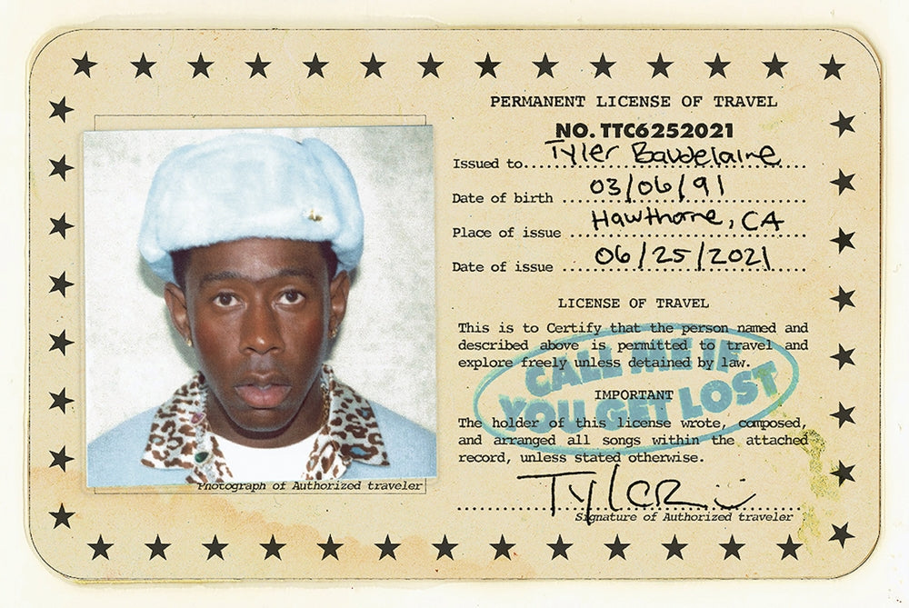 Poster Tyler The Creator - Call Me If You Get Lost-hotRAGS.com