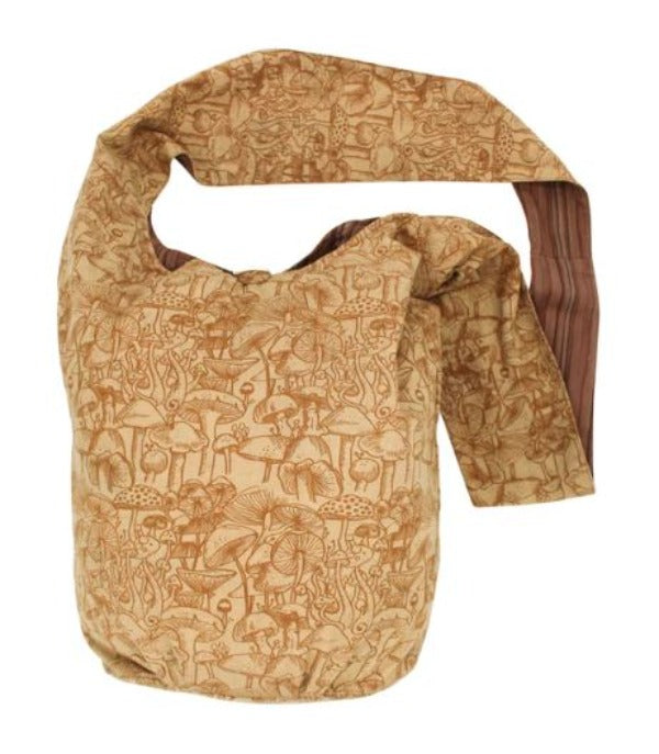 Bag - Shoulder Bag Mushroom - Brown-hotRAGS.com