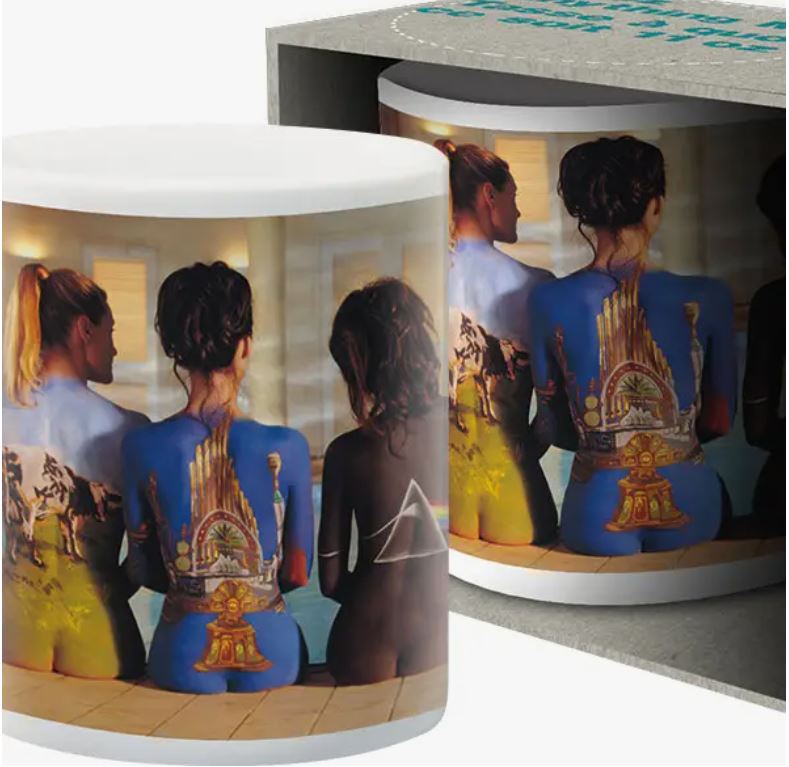 Mug - Pink Floyd Back Art - 11oz Boxed Mug-hotRAGS.com