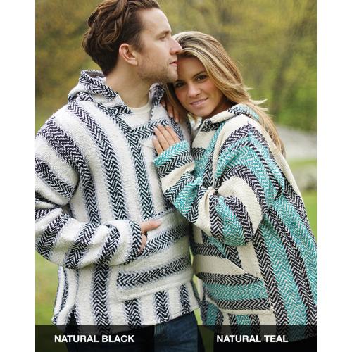 Baja Natural Black Cotton Blend-hotRAGS.com