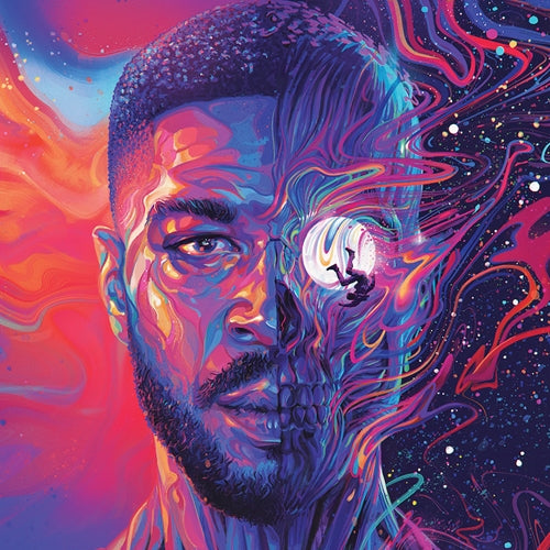 Poster Kid Cudi 12"x12"-hotRAGS.com