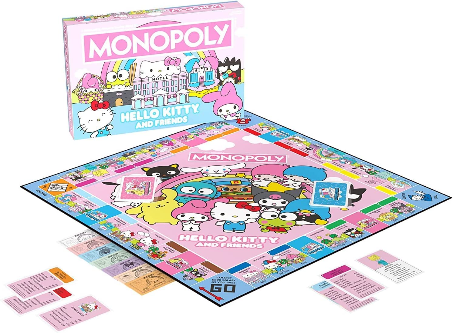 Hello Kitty and Friends Game Monopoly-hotRAGS.com
