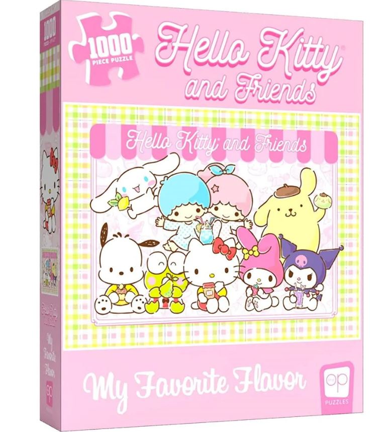 Hello Kitty and Friends My Favorite Flavor Jigsaw Puzzle (1000 Piece)-hotRAGS.com