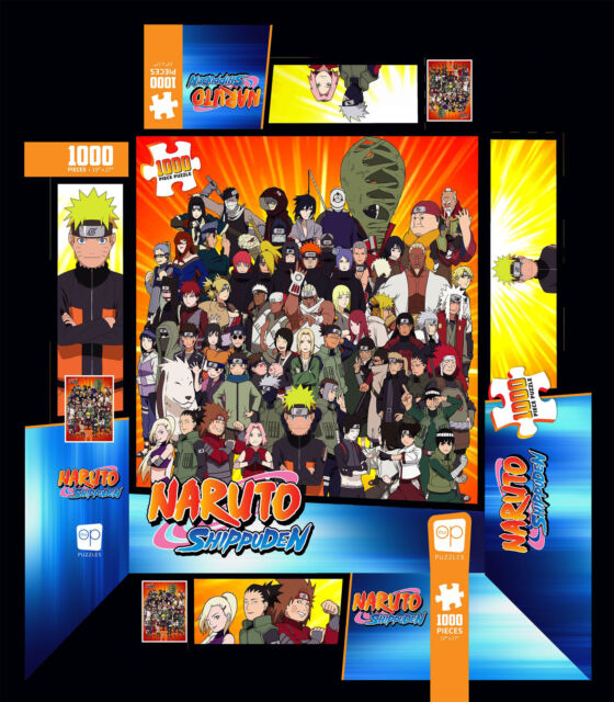 Puzzle Naruto Cast - Never Forget Your Friends - 1000 Pieces-hotRAGS.com