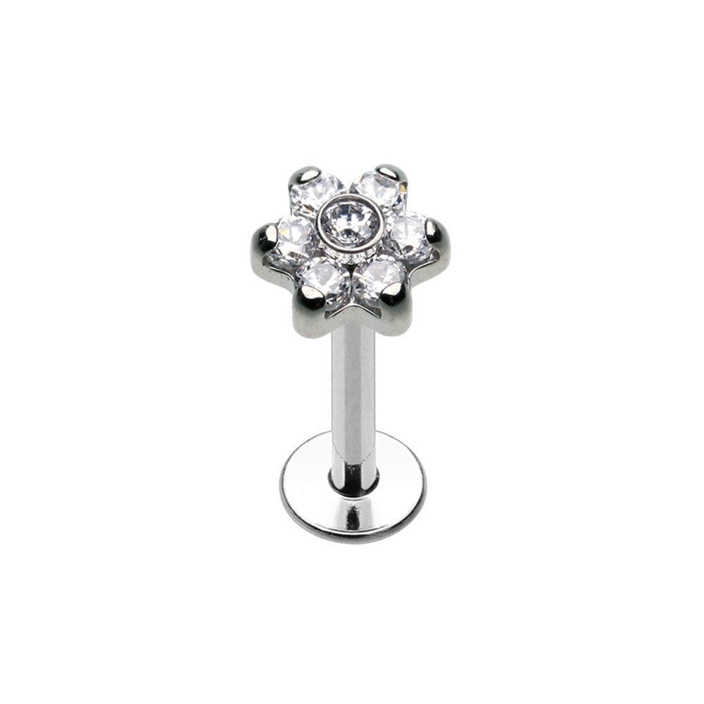 Labret 16g Cz Flower-hotRAGS.com