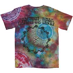 T Shirt Grateful Dead Dip Dye-hotRAGS.com
