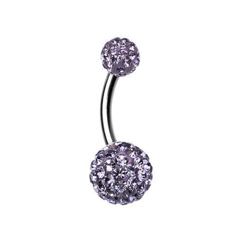Belly Ring Tiffany Tanzanite-hotRAGS.com