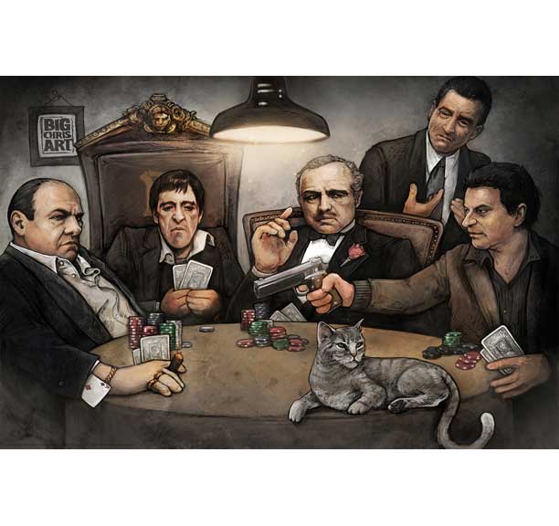 Poster Gda Gangsters Poker-hotRAGS.com