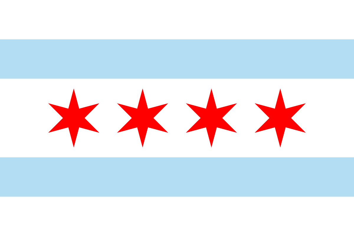 Flag Chicago City-hotRAGS.com