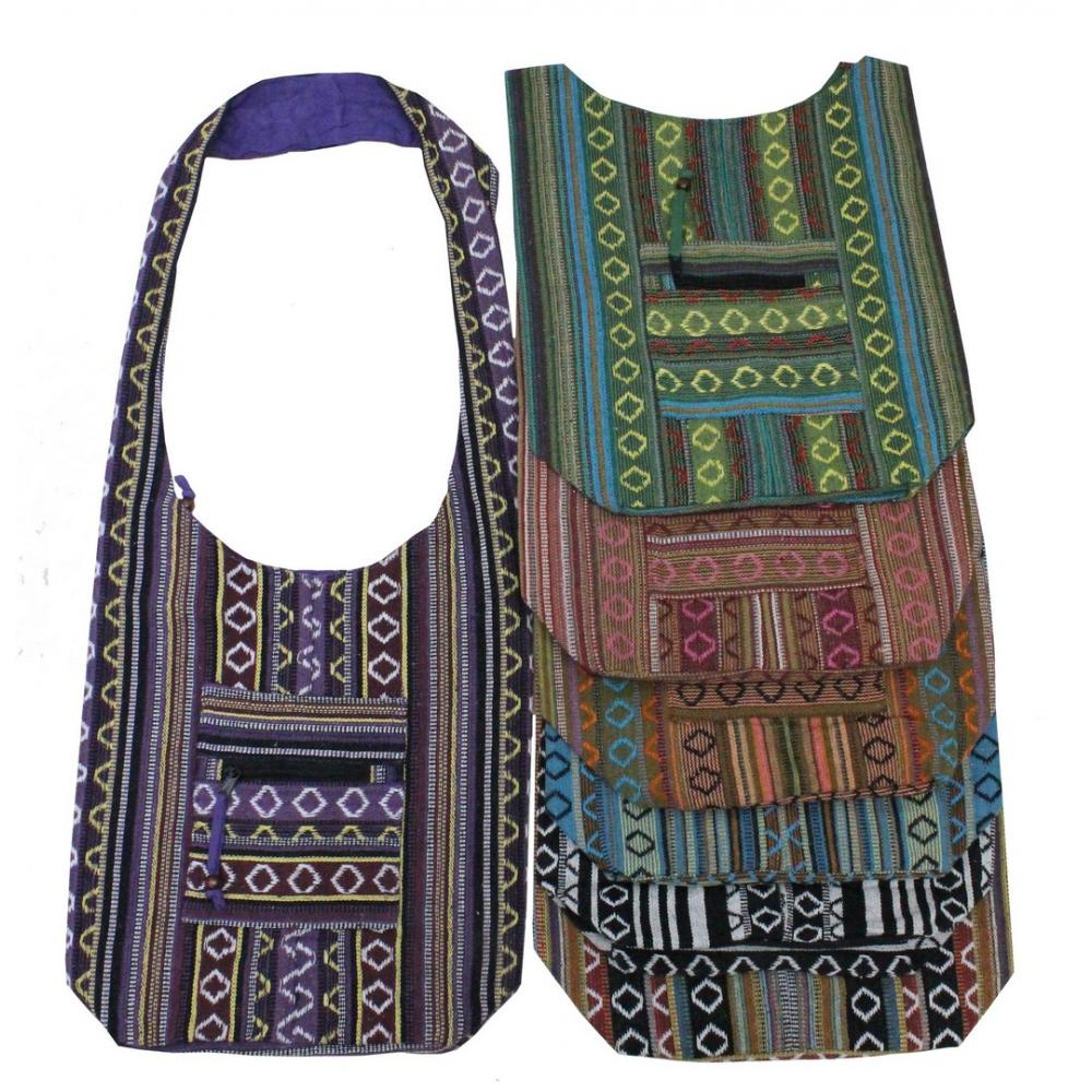 Bag Cotton Canvas Boho Shoulder - Each Unique-hotRAGS.com