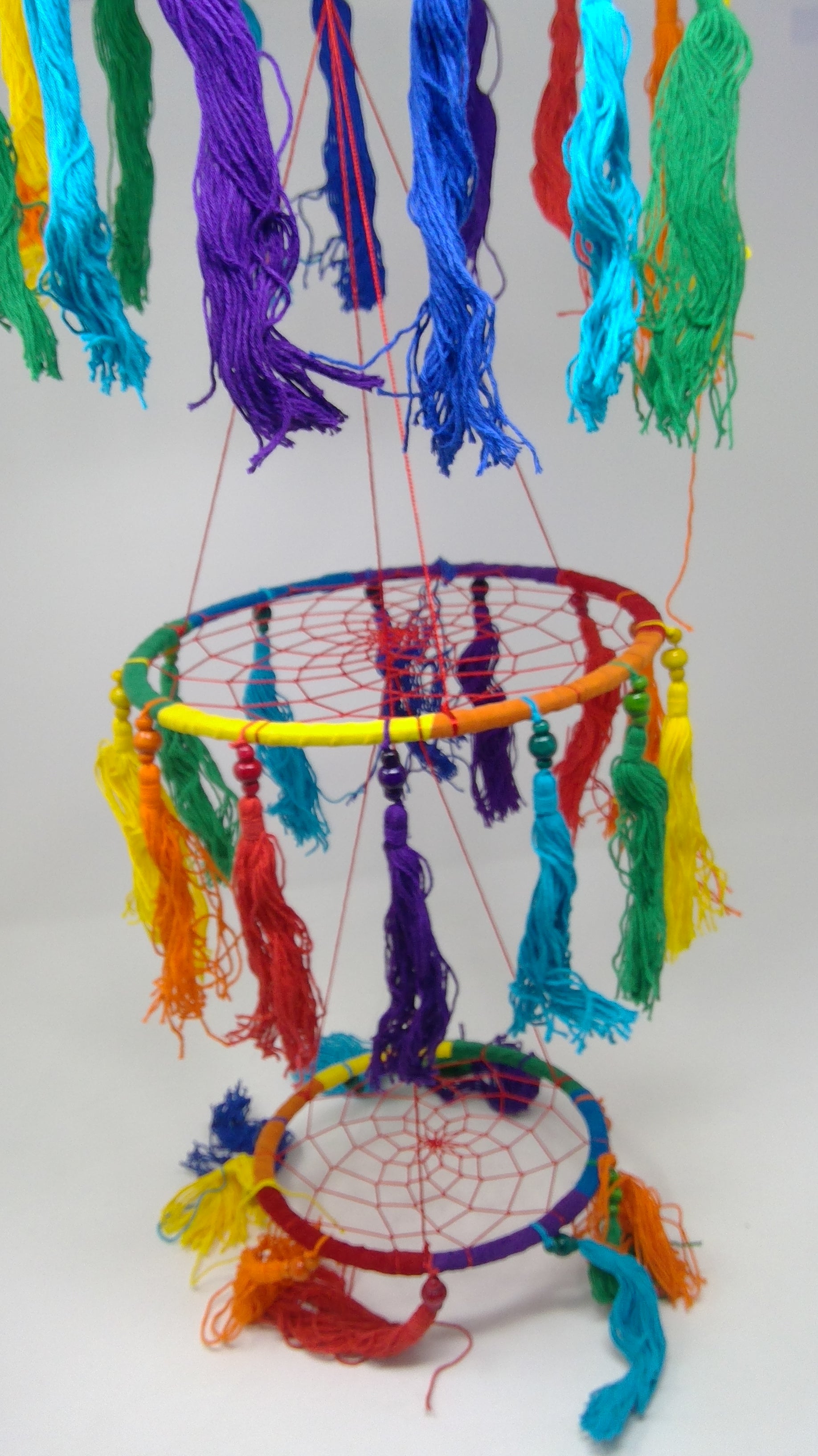 Dreamcatcher - Rainbow 3 Tier-hotRAGS.com