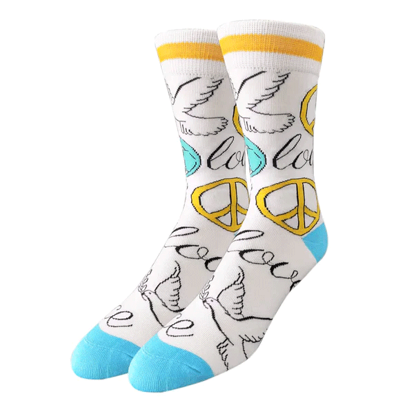 Socks Peace And Love-hotRAGS.com