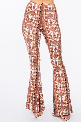 Pants Palazzo Boho Rust-hotRAGS.com