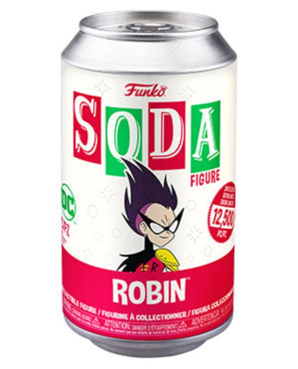 Funko Soda Can - Teen Titans Go! - Robin-hotRAGS.com