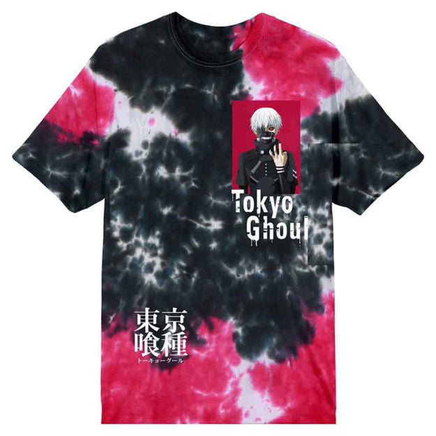 T Shirt Tokyo Ghoul Tie Dye-hotRAGS.com