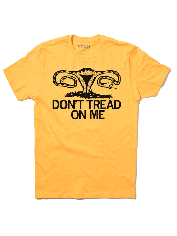 T Shirt Dont Tread On Me Uterus-hotRAGS.com