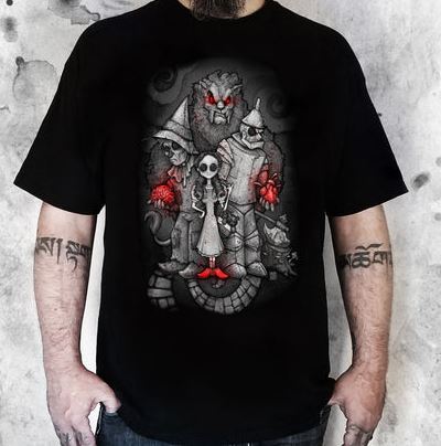 T Shirt - Horror Of Oz-hotRAGS.com