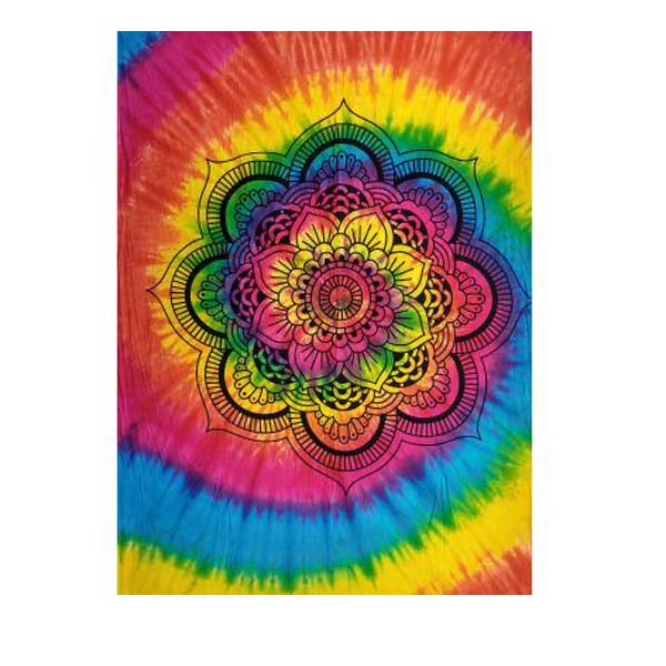 Tapestry Tie Dye Lotus-hotRAGS.com
