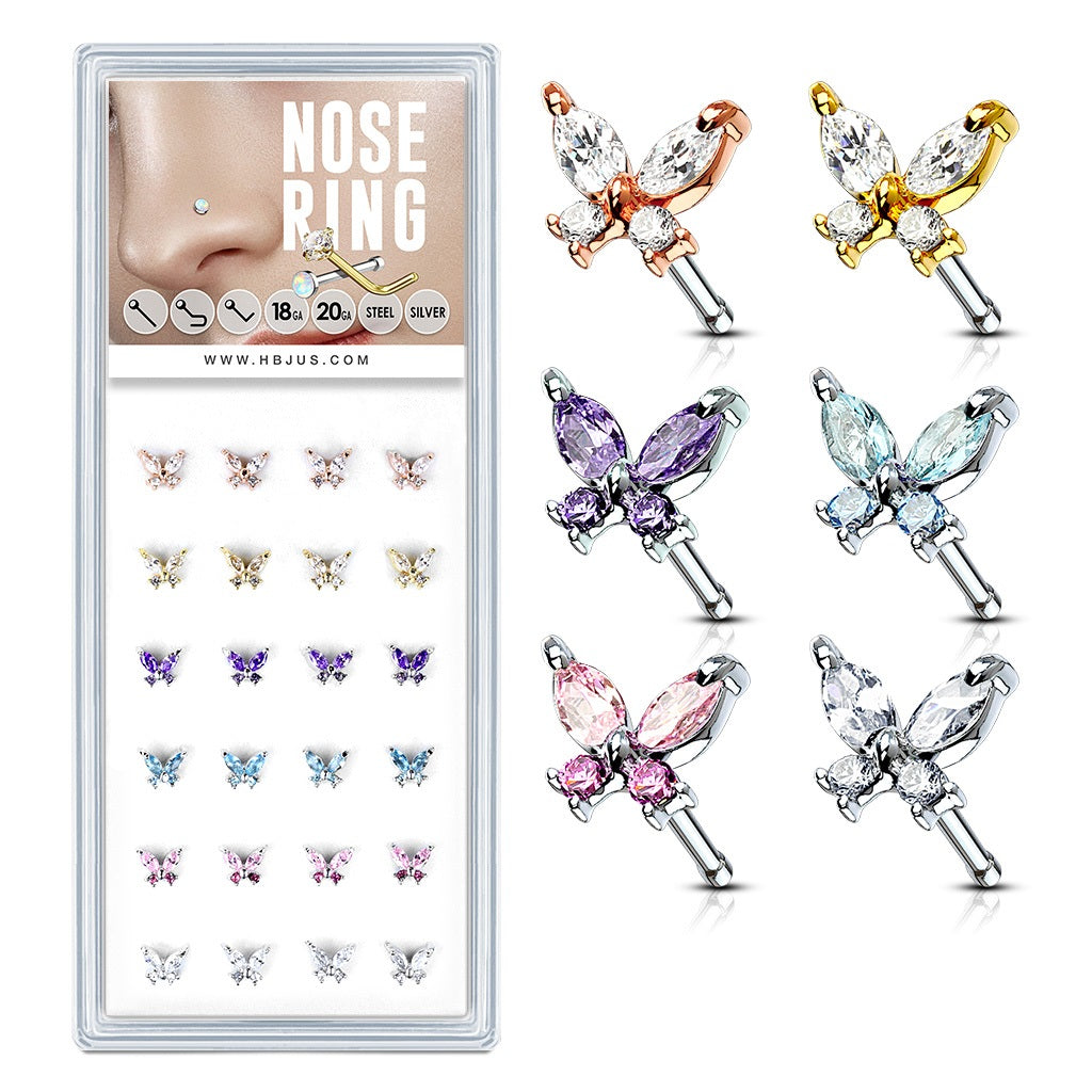 Nose Bone Butterfly-hotRAGS.com