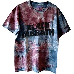 T Shirt Black Sabbath Dye Was-hotRAGS.com