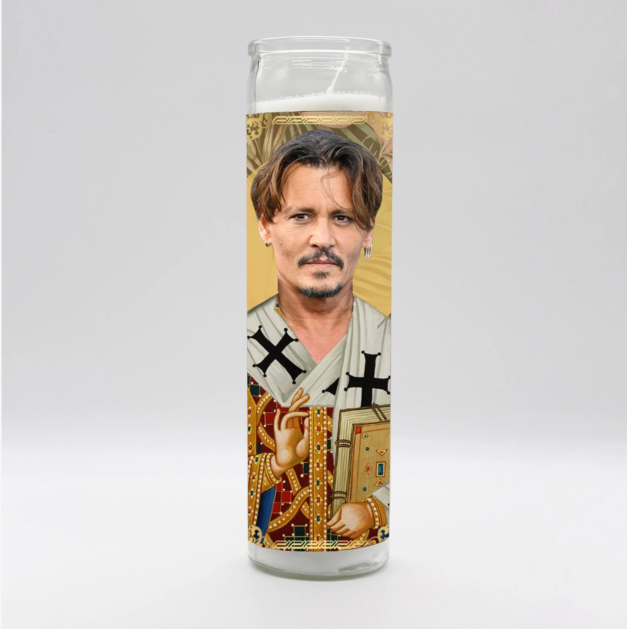 Candle Johnny Depp-hotRAGS.com