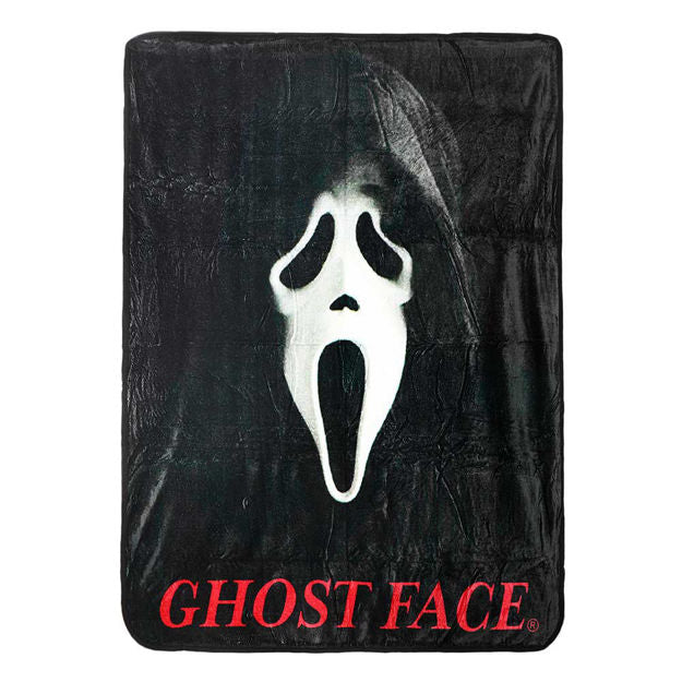 Blanket Ghost Face Fleece Thro-hotRAGS.com