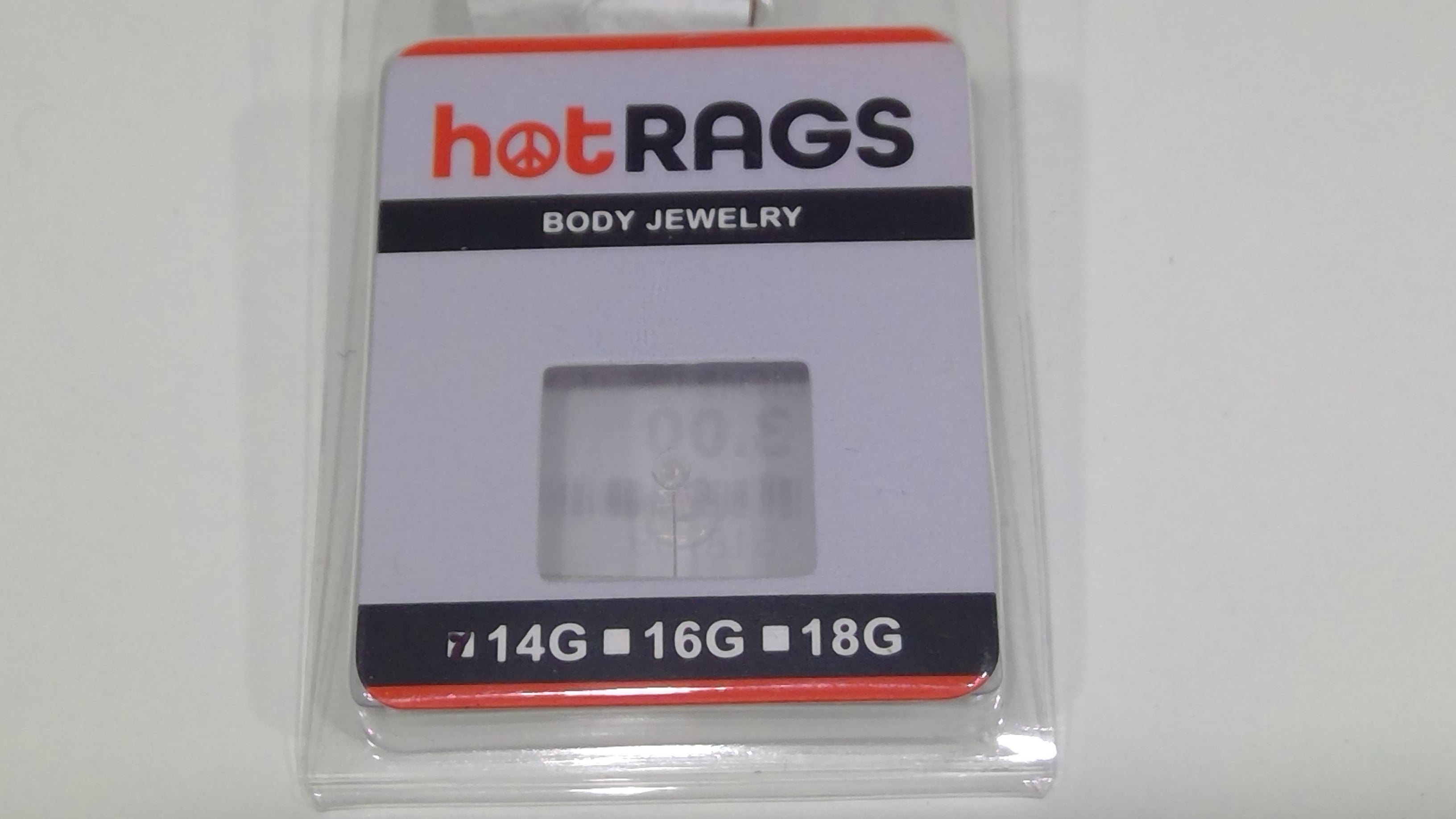 Labret Clear Retainer 14g-hotRAGS.com