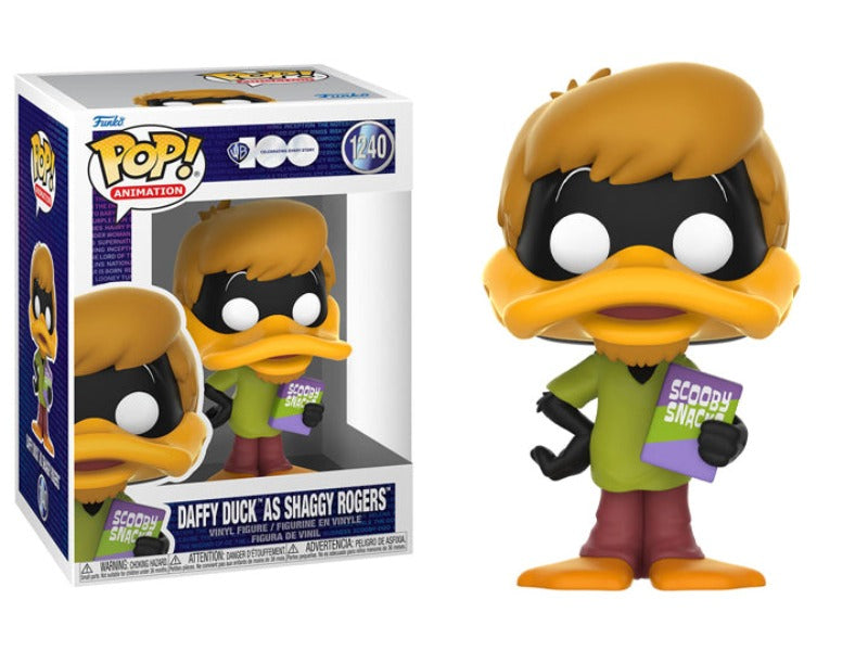 Funko POP!  Warner Bros. 100th Anniversary Looney Tunes x Scooby-Doo - Daffy Duck as Shaggy Rogers-hotRAGS.com