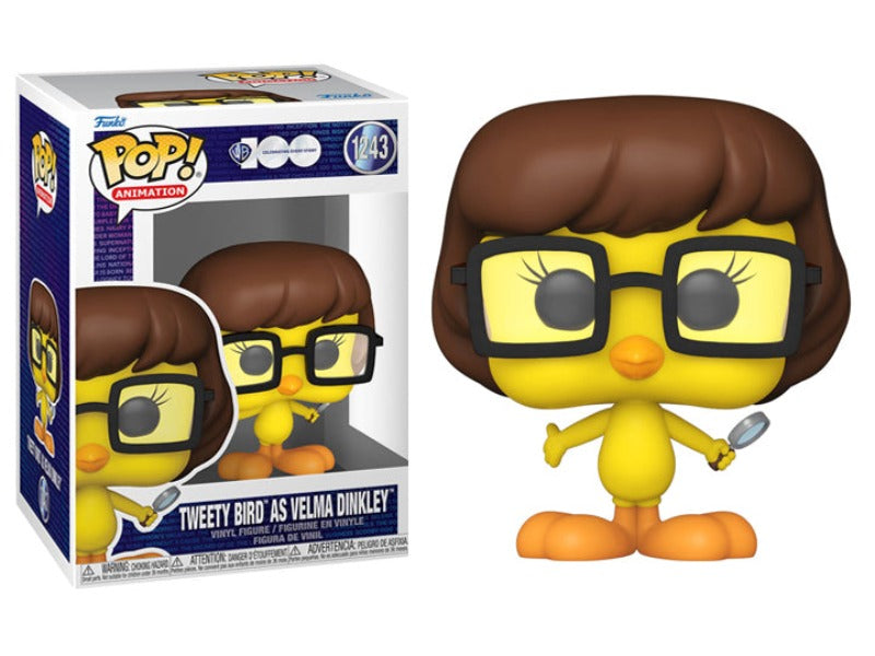 Funko POP! Warner Bros. 100th Anniversary Looney Tunes x Scooby-Doo - Tweety Bird as Velma Dinkley-hotRAGS.com