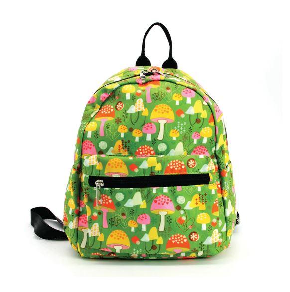 Mushroom Motif Mini Backpack-hotRAGS.com