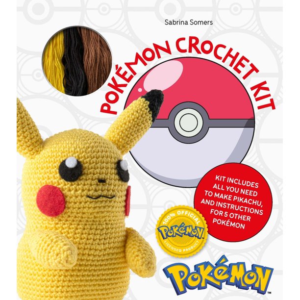 Pokémon Crochet Kit Book-hotRAGS.com
