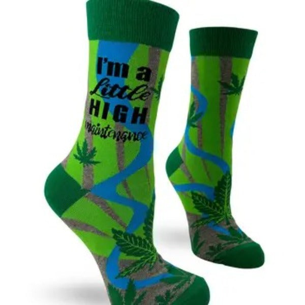 Socks Im A Little High Mainten-hotRAGS.com