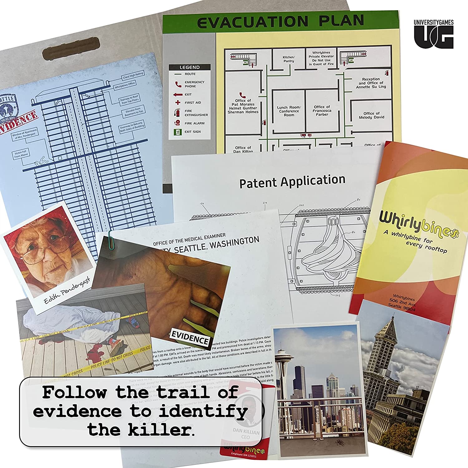 Murder Mystery Party Case Files: Killer Startup Unsolved Mystery Detective Case File Game-hotRAGS.com