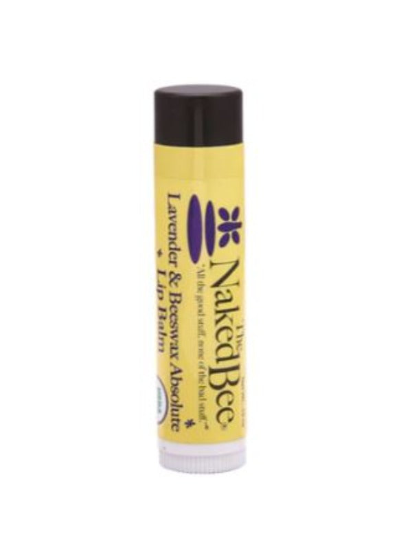 Naked Bee Organic Lavender & Beeswax Absolute Lip Balm-hotRAGS.com