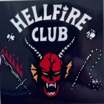 Hellfire Club - Vinyl Sticker - Stranger Things-hotRAGS.com