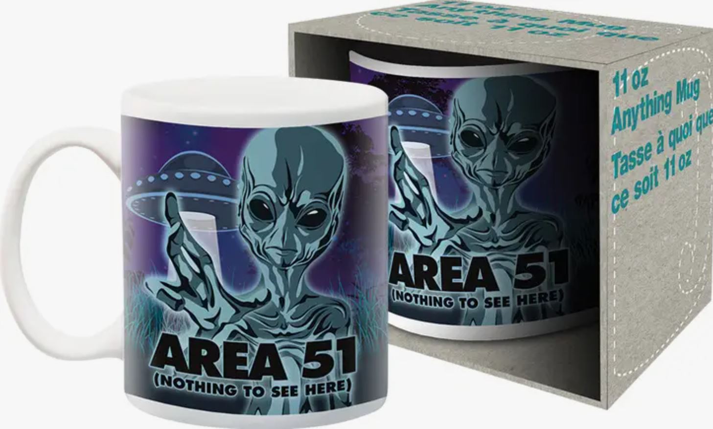 Alien - Area 51 11oz Boxed Mug-hotRAGS.com