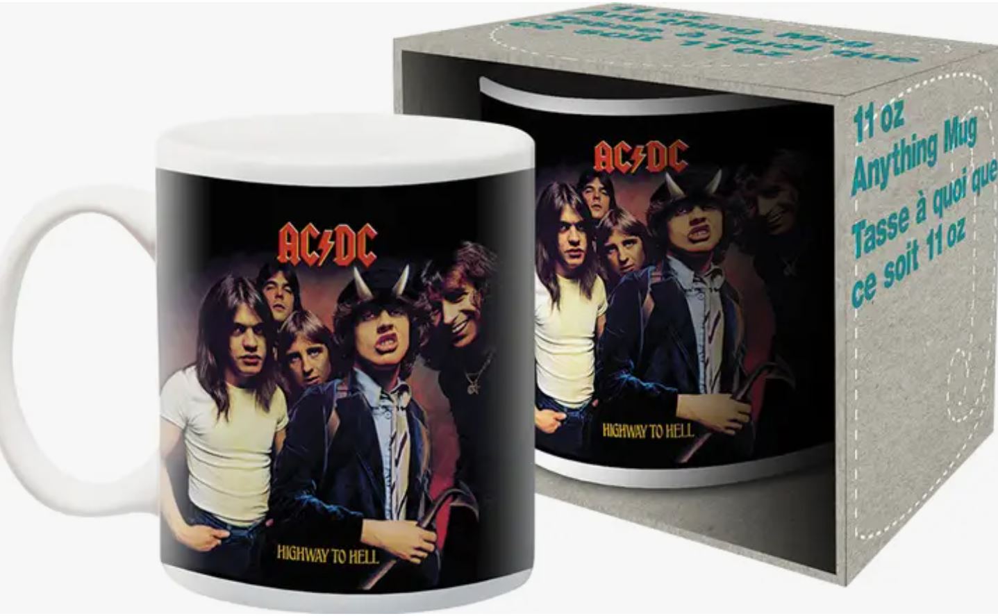 AC/DC - Highway to Hell 11oz Boxed Mug-hotRAGS.com